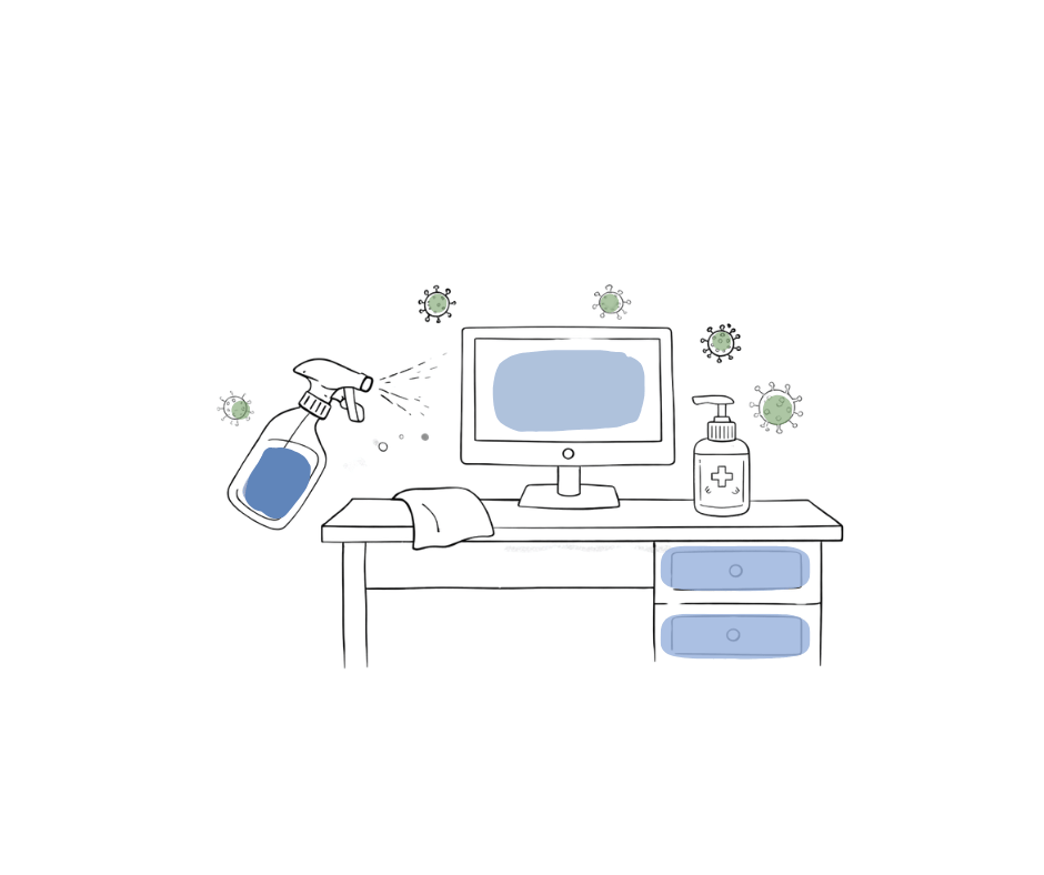 virus-forebyggelse-kontor