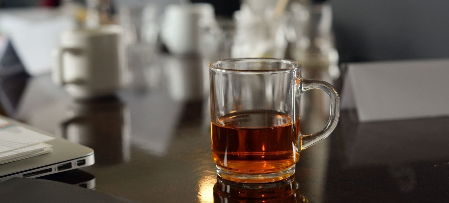 drinking-tea-work