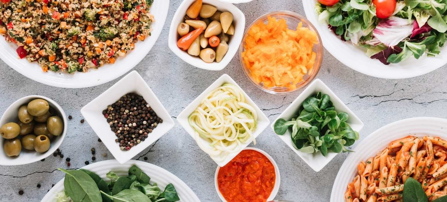 vegane buffet ideen